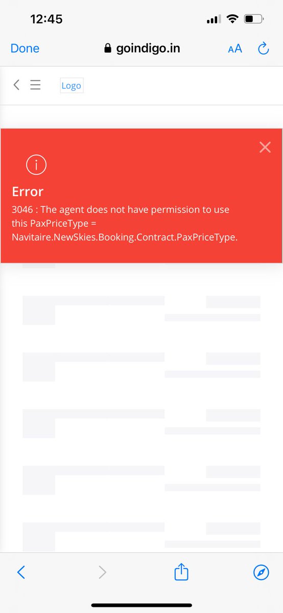 arpitansu's tweet photo. @IndiGo6E facing an issue when trying to avail the Plan B. Please help https://t.co/0PPzJCQZG6