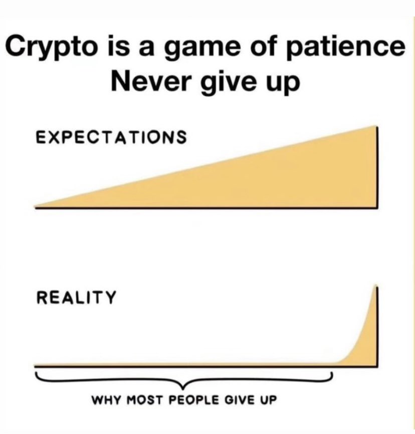 Davincij15's tweet photo. If it’s that easy then everyone in this industry would already be rich. Great things take time to build. https://t.co/SLsLfjCWRV