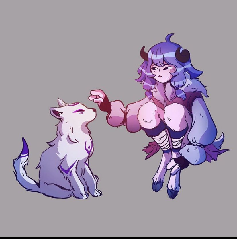 manonjml's tweet photo. ITS KINDRED SHOWTIME

I love seeing all this new Kindred fanart wave💙💙
Here, have some Wolf and Lamb fanart i did in the past few years https://t.co/56LDWWwhJP