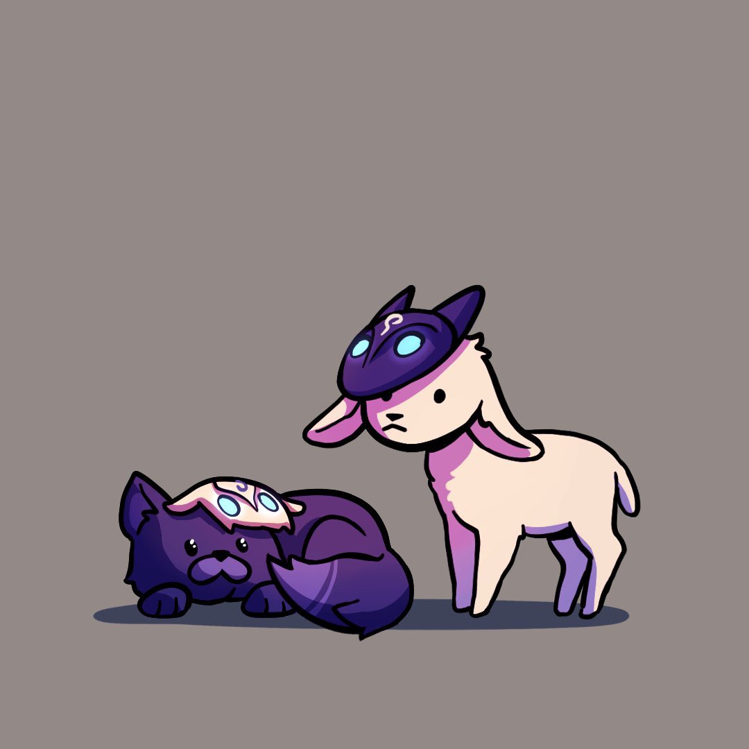 manonjml's tweet photo. ITS KINDRED SHOWTIME

I love seeing all this new Kindred fanart wave💙💙
Here, have some Wolf and Lamb fanart i did in the past few years https://t.co/56LDWWwhJP