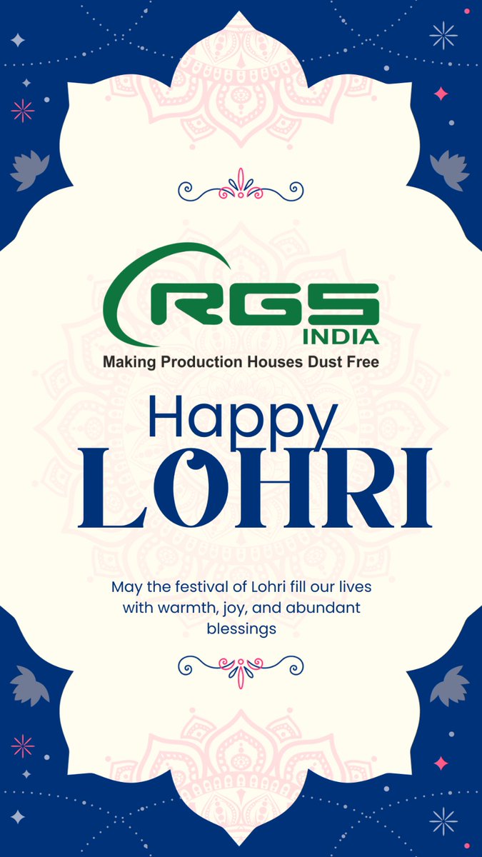 RGS_India's tweet photo. HAPPY LOHRI " MAY THE FESTIVAL OF LOHRI FILL OUR LIVES WITH WARMTH , JOY AND ABUNDANT BLESSINGS"

#StayHealthy #stayhappy #enjoylife #enjoyeverymoment 
#rgsindia #rgsvacuumsolutions https://t.co/rqkhBSP4pu