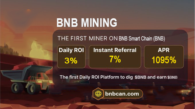 🎉  3️⃣,2⃣0⃣0⃣ lucky stars will twinkle with 0.05 BNB each! 🥳🍾

TO ENTER:
1️⃣ Follow <a href="/bnbcancom/">BNB Miner</a> 

2️⃣ Like &amp; RT
3️⃣ Comment #bnb &amp; tag 2 friends
🌟Get BNB now ⏩ bnbcan.com
💰 3% DAILY
💰 APR 1095%
🎁 Referral 7%
Rate: ⭐️⭐️⭐️⭐️⭐️