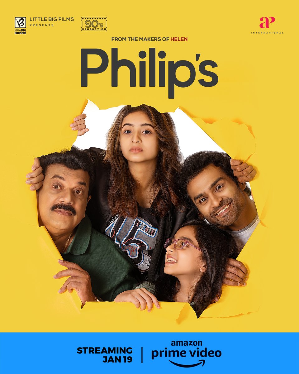 APIfilms's tweet photo. A common man's struggle to protect his family. #Mukesh starrer #Philips, from the makers of #Helen streaming on #AmazonPrimeVideo from 19th Jan!
#Philipsmalayalammovie #LittleBigFilms @prasobhkrishna @suvinkvarkey @PrimeVideoIN https://t.co/vFUNoBOwdE