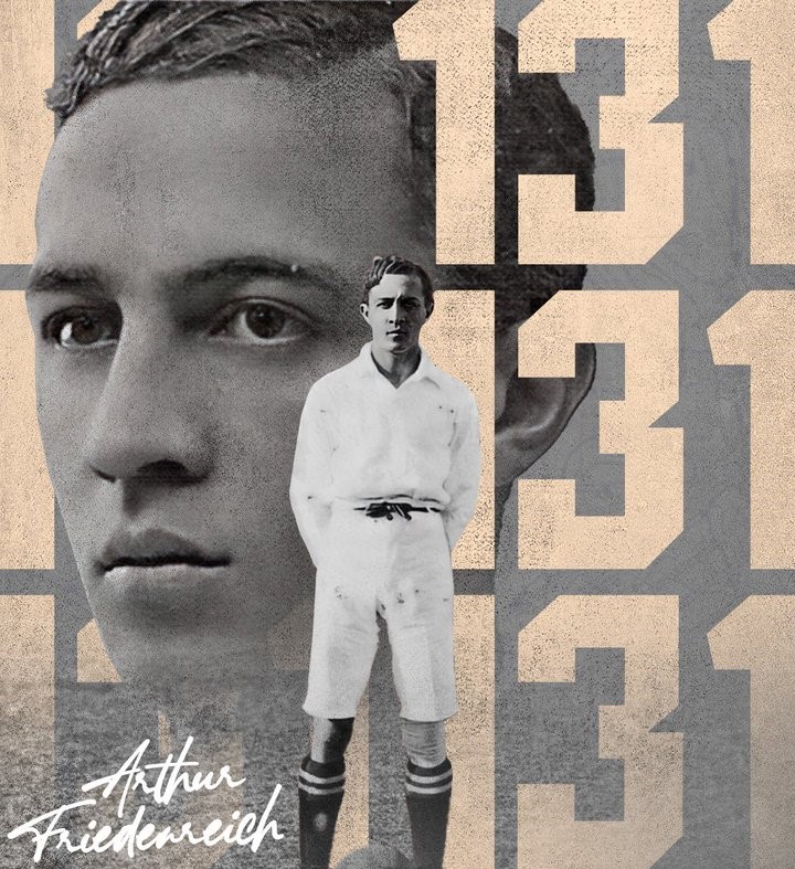 SportingBlog23's tweet photo. Arthur Friedenreich: The silent giant of goal-scoring. Surpassing Ronaldo, Pele, and Messi? 

Dive into football history with Peter Kenny Jones on The Sporting Blog to uncover the untold legend. ⚽

#FootballHistory #ArthurFriedenreich   #Thesportingblog https://t.co/zdZ8k4EcSJ
