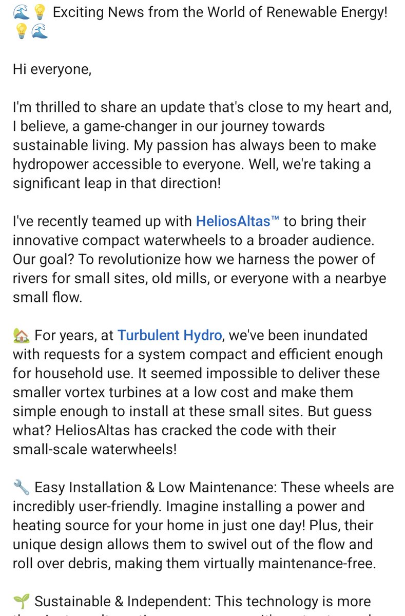 💧 Go with the flow... align with the Power of Nature! 
Hydropower is the way to go, connecting us seamlessly with nature's abundance. Across Africa, it holds immense potential to uplift rural households through sustainable, low-maintenance energy. #holisticrenaissance #burundi