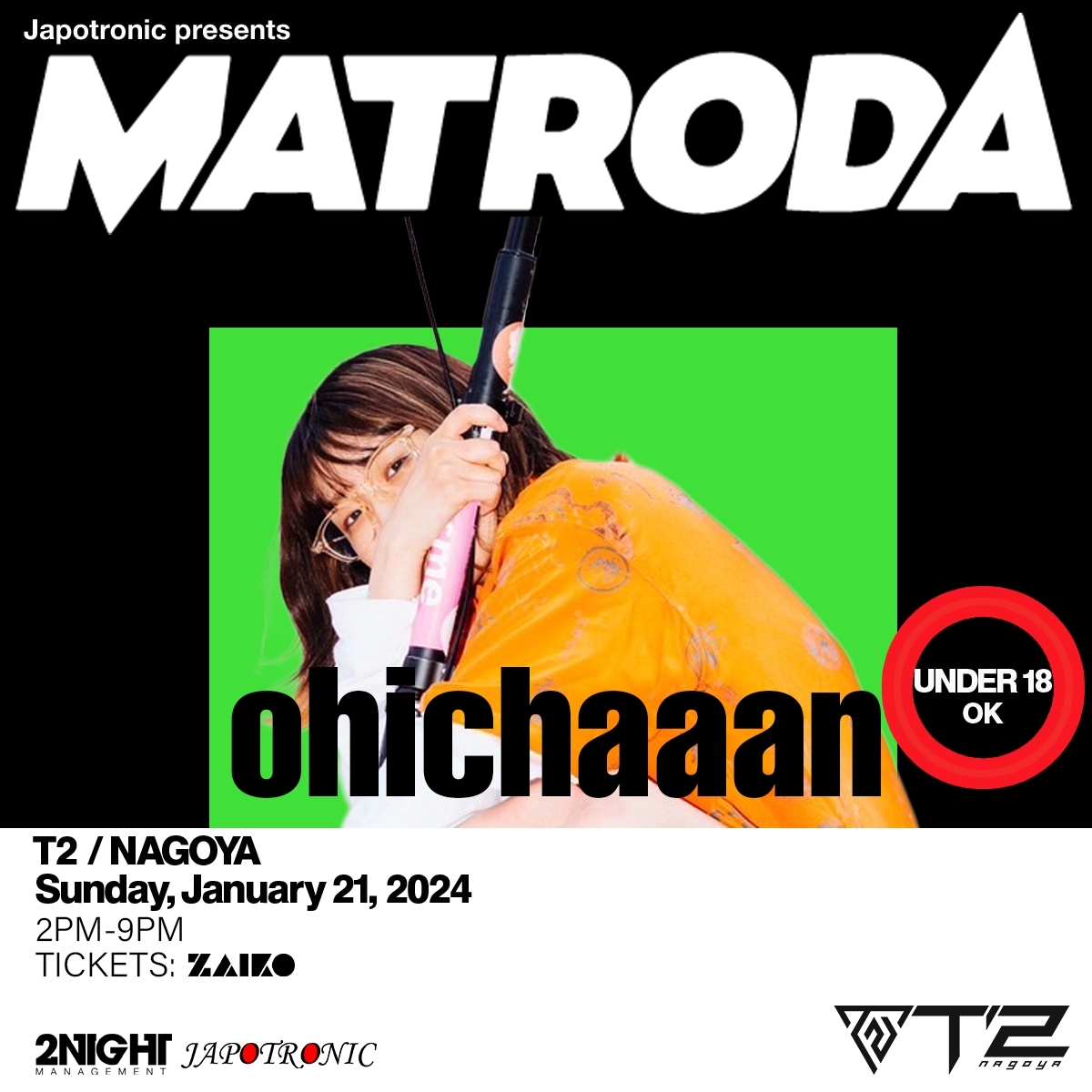 1月21日 MATRODA Japan tour(名古屋) tweet media