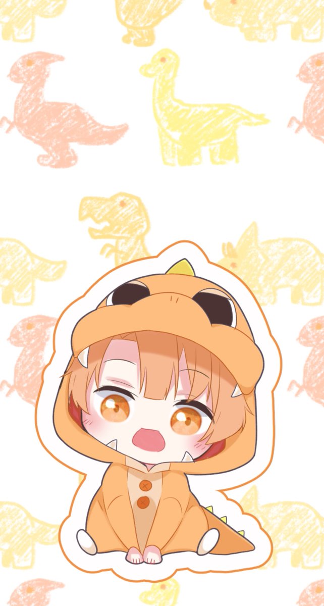 satsuki81234556's tweet photo. 新規のフォロワーさんが増えてきたので前にも配布してた🦖ちゃんの📱壁画再配布しちゃいます☺️

お好きな子を是非どうぞ🎁

『IDOLiSH7🦖』 1~4

他グループのも下に続きます↓↓↓ https://t.co/SaUKjxdPoK