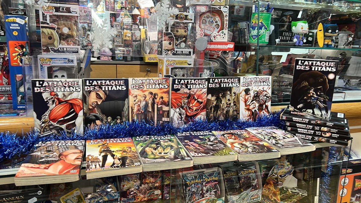 zoneretrocash's tweet photo. Arrivage 🤩 🤩 🤩 livres mangas #sevendeadlysins #attackofthetitans #attaquedestitans #lattaquedestitans https://t.co/BCRXsDJn0p
