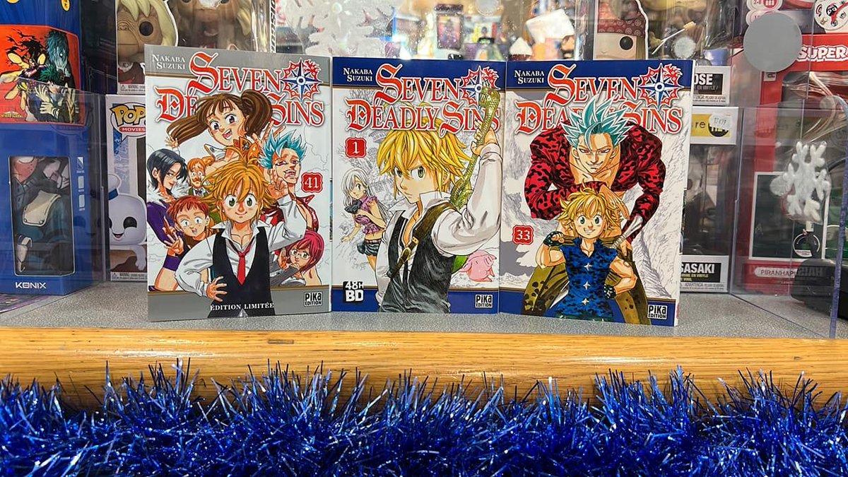 zoneretrocash's tweet photo. Arrivage 🤩 🤩 🤩 livres mangas #sevendeadlysins #attackofthetitans #attaquedestitans #lattaquedestitans https://t.co/BCRXsDJn0p