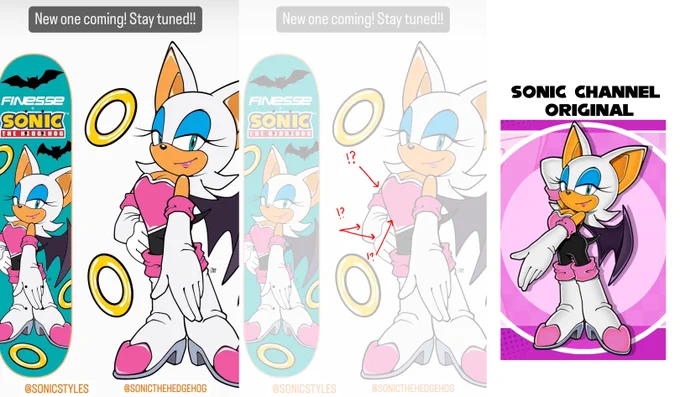 I usually NEVER point out shit like this when it comes to Sonic media stuff, it's usually asking for trouble and labels people in the fandom as needy or high expectations.   But come the fuck on, what is this edit my dudes LMAO