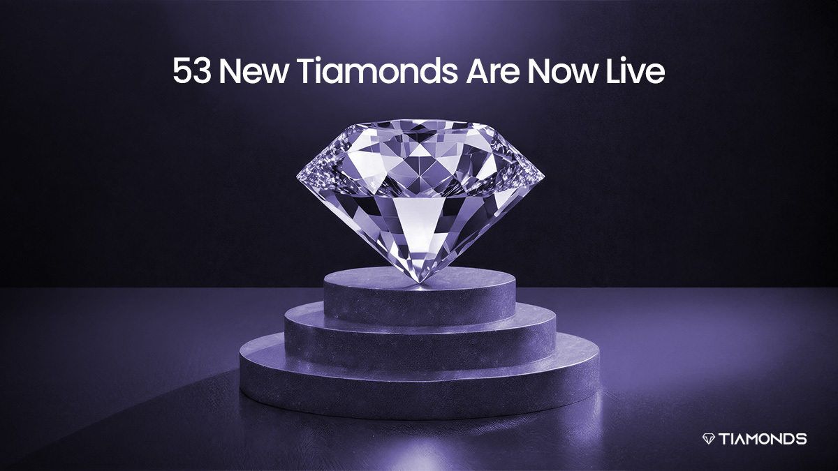 📢Exciting news!

🙌Tiamonds is kicking off 2024 with 53 dazzling drops!

🤩A few are already sold out!

Get  your sparkling investment at 👇

tiamonds.com/market

#tokenization #newdrop #Diamonds