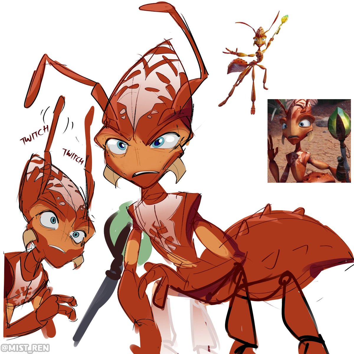 RenMist's tweet image. Ant wizard Zoc for nostalgia's sake lol

[#TheAntBully]