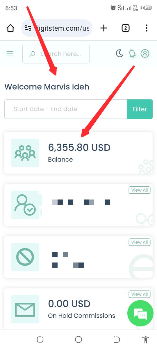 MARVIS00088's tweet photo. 3.1Million naira + made within few days from Affiliate marketing 🔥💣I placed the withdrawal on @digitstem last night 💃💃💃

When you hear the word "Affiliate marketing" "Sales &amp; Marketing" and Coach Marvis doesn't ring a bell on your head it means you don't know anybody 🙅👇👇 https://t.co/vTByQOJR9s