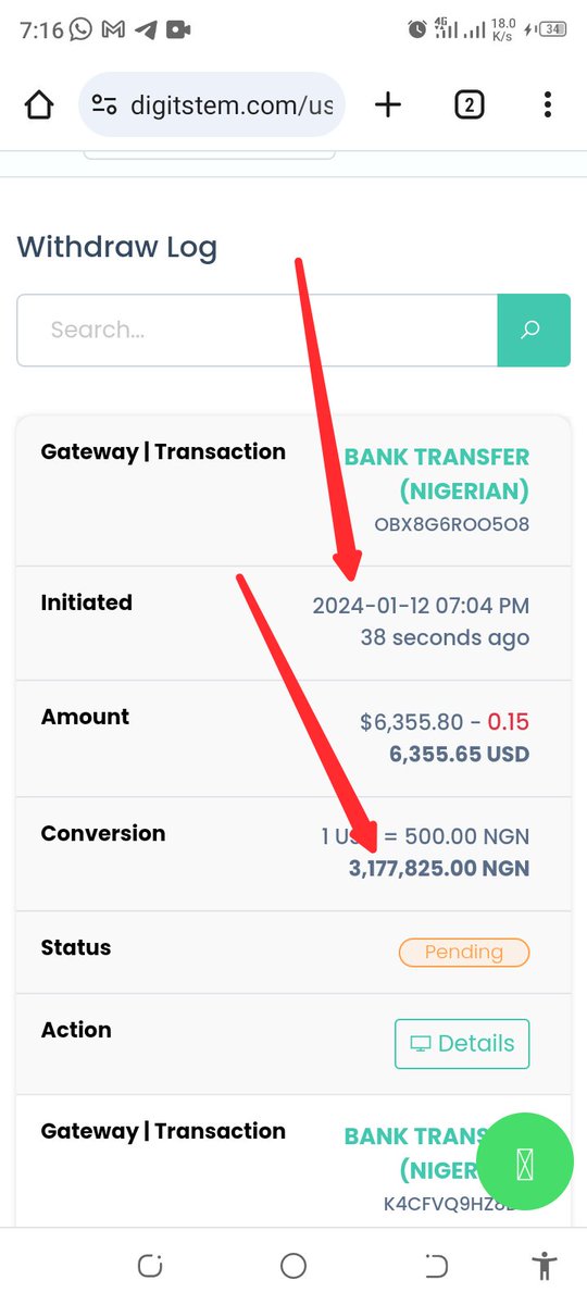 MARVIS00088's tweet photo. 3.1Million naira + made within few days from Affiliate marketing 🔥💣I placed the withdrawal on @digitstem last night 💃💃💃

When you hear the word "Affiliate marketing" "Sales &amp; Marketing" and Coach Marvis doesn't ring a bell on your head it means you don't know anybody 🙅👇👇 https://t.co/vTByQOJR9s