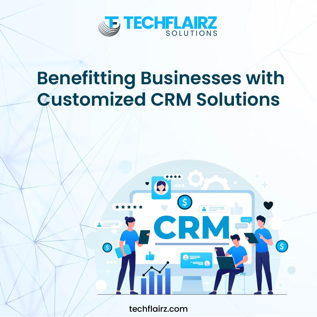 TechFlairz's tweet image. Ready to meet customer&apos;s expectation? 
Crafting success for businesses through the power of customised CRM solutions which readily boosts client satisfaction! 
#techflairz #TechNews #technology #BusinessSuccess #CRM