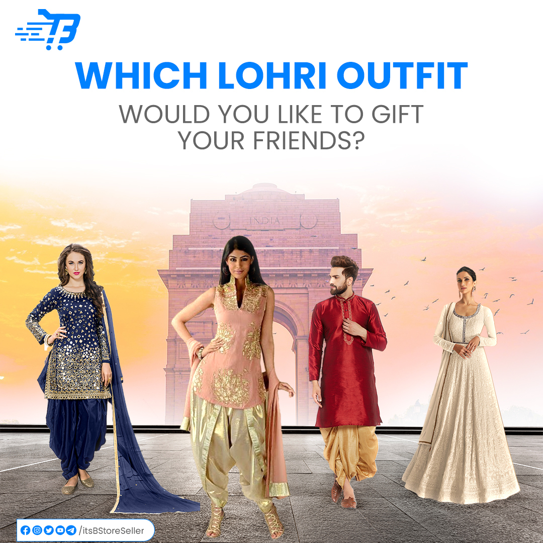 ItsBStoreSeller's tweet photo. Discover the perfect Lohri outfit to gift your friends at BStore!
Seller Portal: https://t.co/iY6fRIROBv
#LohriFashion #BStore #lohri #lohricelebration #lohriparty #lohrifestival #lohrispecial #lohricelebrations #lohrinight #lohriwishes #lohrifest #lohrigifts #lohrifun https://t.co/dKILPfrip7
