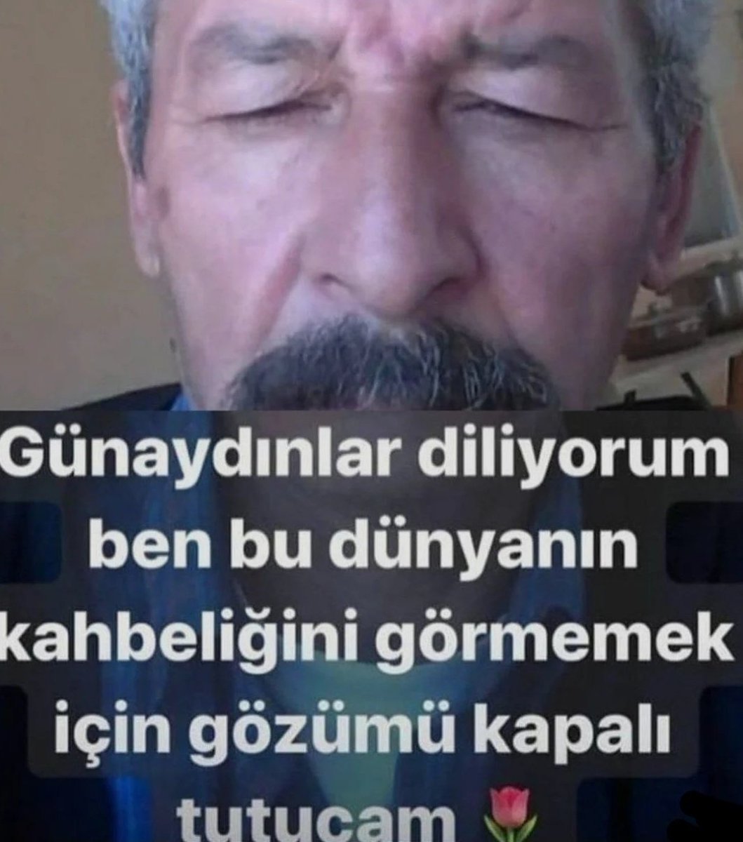 Güne böyle başladık günaydın