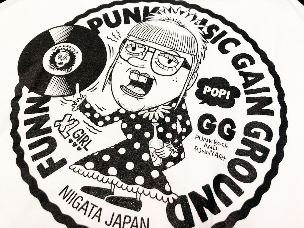 gainground025's tweet photo. GAIN GROUND XL GIRL Tシャツお買上げ☆ありがとうございます！何気にお話しも出来てよかったです！風邪ひかないように暖かくしてくださいね～！今年も宜しくお願いします^^ https://t.co/8t3uXT9GSn