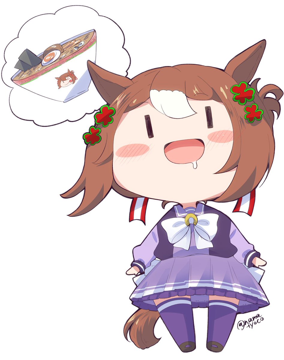 ファインモーション(ウマ娘) 「#みんなでデフォルメ絵をあげて幸せな気分になろう 殿下オンリー」|なまちょこ／ウマ娘5th土曜日のイラスト