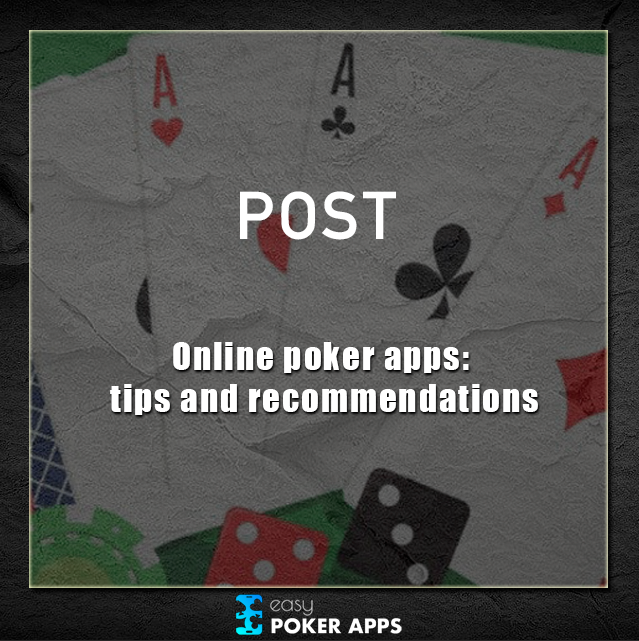 easypppoker's tweet photo. There are so many poker apps out there that it can be overwhelming at the outset to find one that meets all our needs.

All these and other aspects are what you need to consider when choosing an app to play poker

https://t.co/jzHkLBUoaf https://t.co/ssd1JTp9hF
