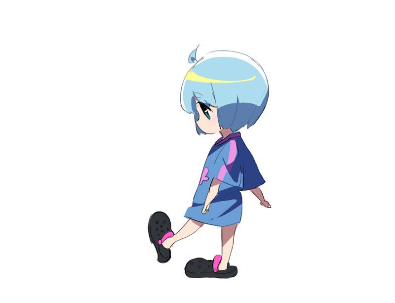 「みみみちゃんが初描きから段々クタクタになってく様」|粉みみみのイラスト