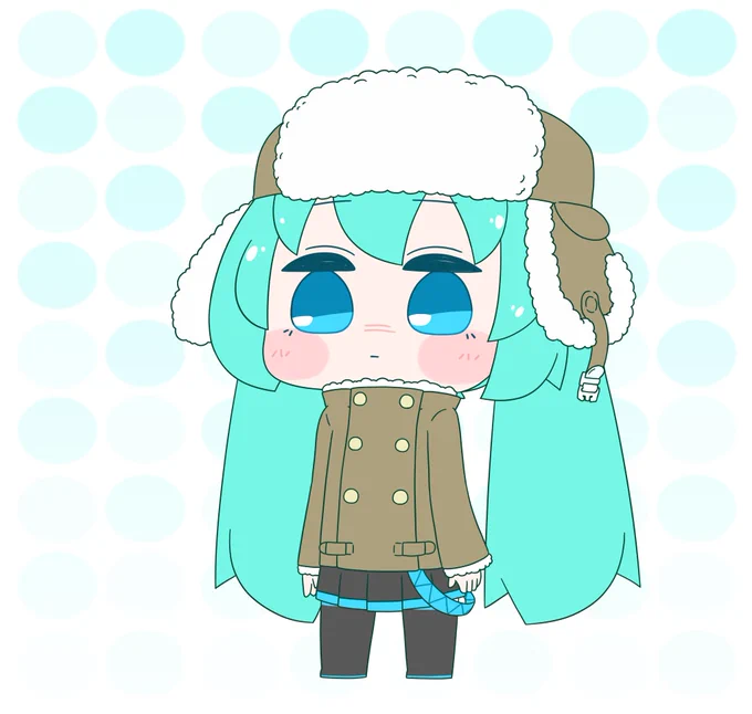 今日も一日  フライトキャップハツネミク… #初音ミク