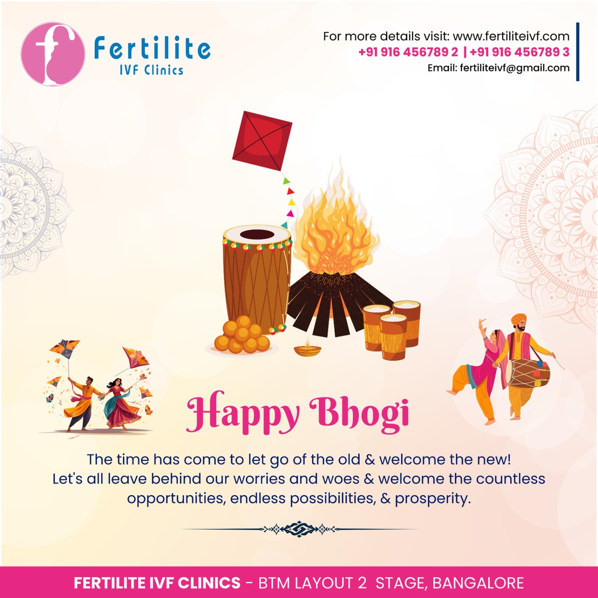 Fertilite188624's tweet photo. 🌟 Happy Bhogi, Everyone! 🌾 The moment is here to bid adieu to the old and embrace the new with open arms! 🎉 Let's release our worries, invite countless opportunities, explore endless possibilities, and usher in prosperity! 🌈✨
#FertilityExpert #IVFConsultant #HappyBhogi https://t.co/3GxJN1jsab