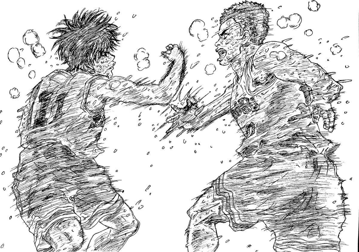 送料込【スラムダンク】桜木花道 セル画＋下絵カラーの2種セット 藤真