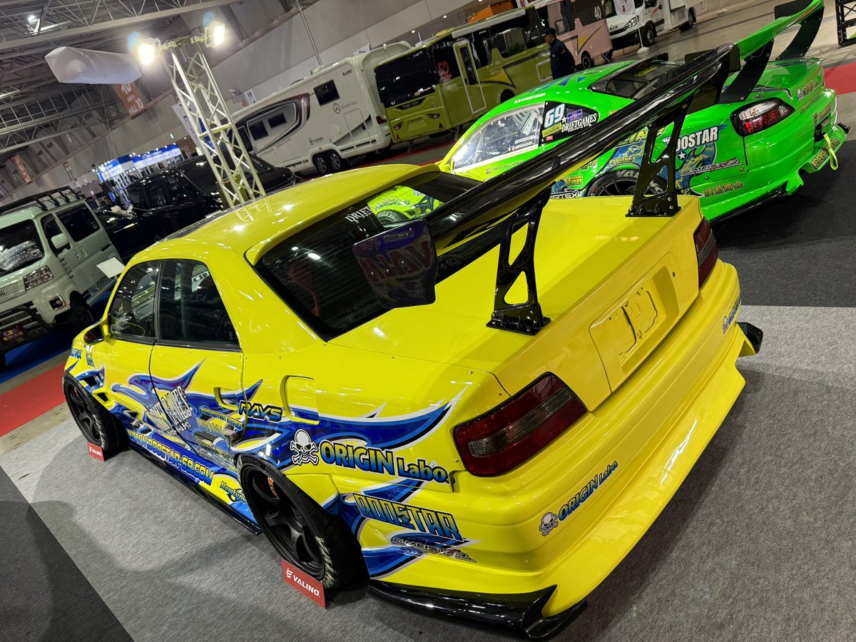 Takano_7oki's tweet photo. 東京オートサロン2024
幕張メッセ北ホール
オリジンブースにて
JZX100チェイサー　新作エアロ
展示させて頂いております
皆様のご来場お待ちしております‼️ https://t.co/cnpugBYZGg