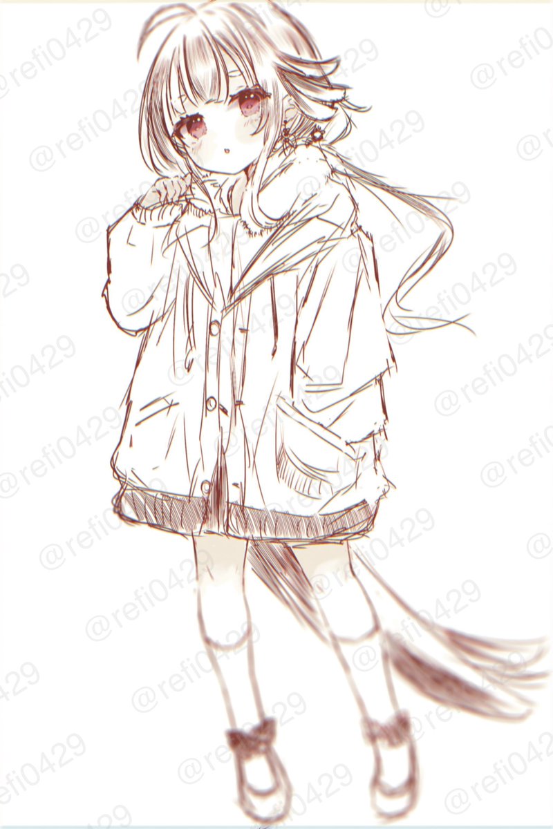 「#色麻えな」|れふぃのイラスト