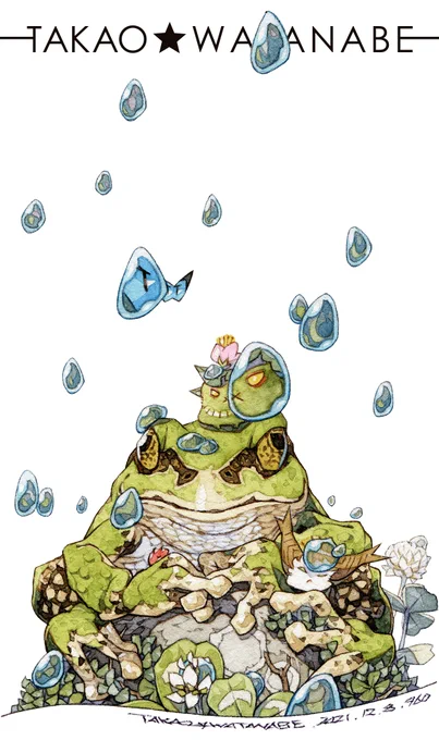 「雨粒の向こう側」  #渡辺孝夫デジタル作品集