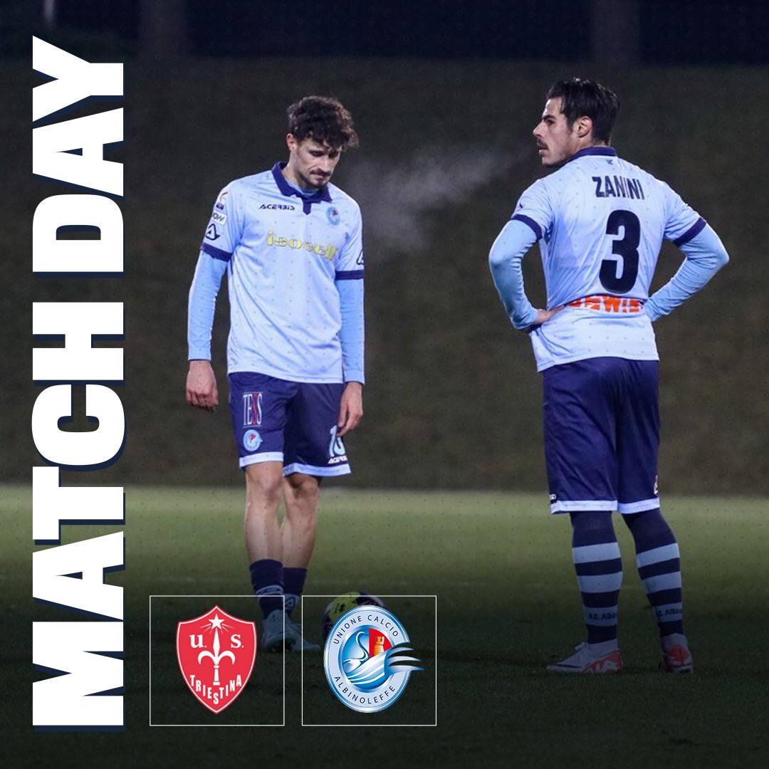 UCAlbinoLeffe's tweet photo. Oggi giocano i blucelesti! 💙

⚽ Serie C NOW @LegaProOfficial | Giornata 21
🆚 @TriestinaCalcio 
⏰ 18.30
🏟 Stadio Omero Tognon, Fontanafredda (PN)
📺 @SkySport | @NOWTV_It 
✍️ https://t.co/PRbFv4zbKa

#SerieCNOW #TRIALB #ForzaScècc #ForzaaL 💪 https://t.co/Hj7oLckOO4