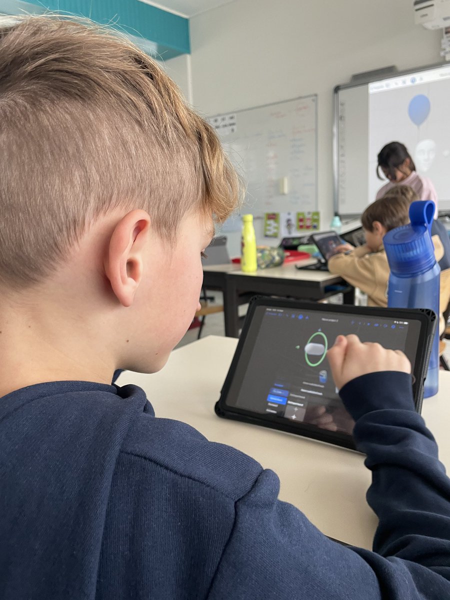 Maarten Van Hulle (@meesterm3sprong) on Twitter photo New #eTwinning project with our #codeclub.
“Cultural sharing with digital tools.”
We first introduce ourselves to our Italian friends.<a href="/renata_tirelli/">Renata Tirelli</a> We do this on the basis of #AugmentedReality with the app #realitycomposer on the #ipad.
<a href="/AppleEDU/">Apple Education</a>
@eTwinning_be
#OBT New #eTwinning project with our #codeclub.
“Cultural sharing with digital tools.”
We first introduce ourselves to our Italian friends.<a href="/renata_tirelli/">Renata Tirelli</a> We do this on the basis of #AugmentedReality with the app #realitycomposer on the #ipad.
<a href="/AppleEDU/">Apple Education</a>
@eTwinning_be
#OBT