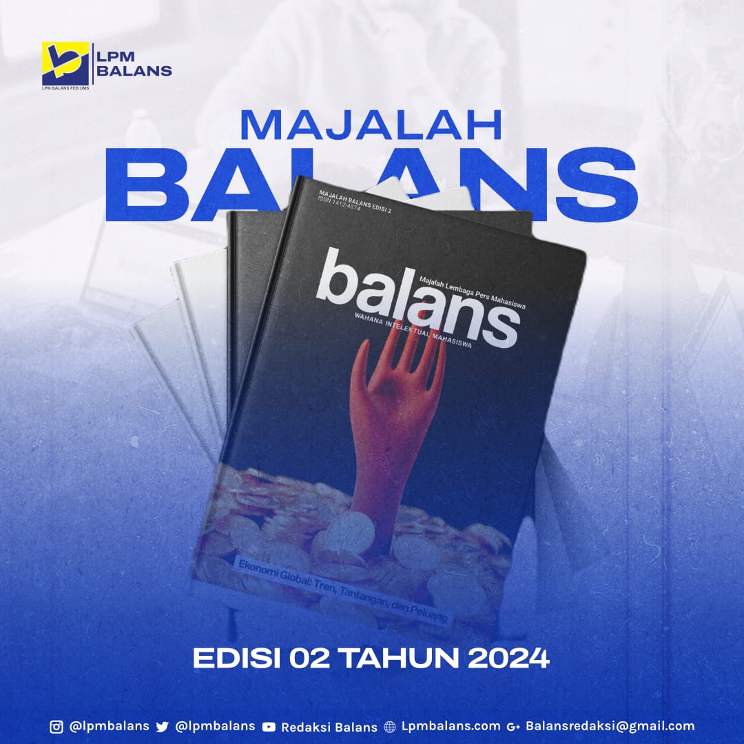 lpm_balans's tweet photo. Assalamualaikum Warahmatullahi Wabarahkatuh

SALAM MEDIA!!! SALAM PERS MAHASISWA!!!

[LPM BALANS PROUDLY PRESENT]

Telah terbit Majalah 2 LPM Balans Edisi Desember 2023 https://t.co/YpYtpDL1AX