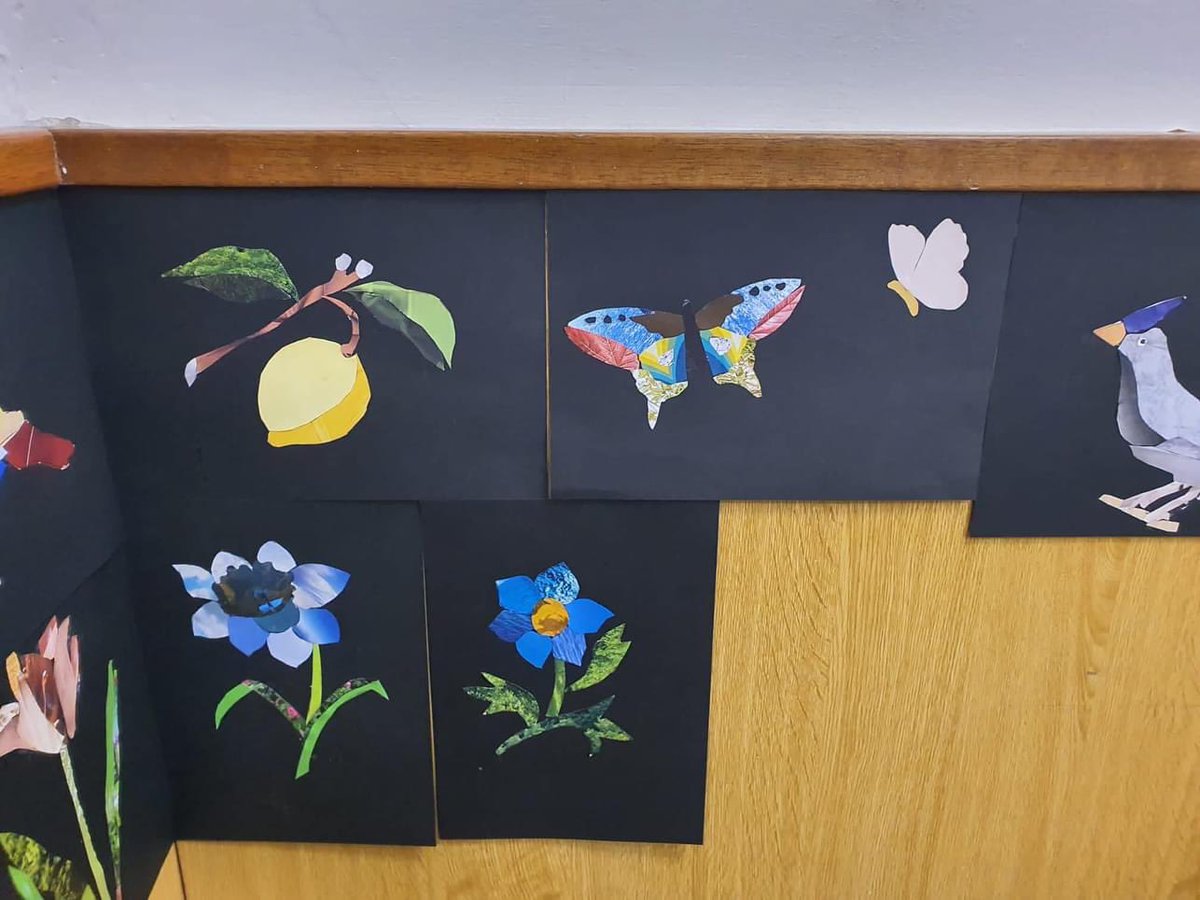 Sacrocuore's tweet photo. “Pittura di pietra”: laboratorio di arte in Seconda Media con la prof.ssa Lucia Di Raimondo ✂️🖼️🎨 https://t.co/D8QhEklBaL