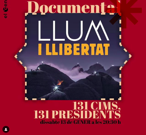 Avui, a dos quarts de nou del vespre al #CafèElCentre de Llorenç del Penedès, la gent del Centre Excursionista Llorenç del Penedès i l'Associació Excursionista Montmell organitzen un sopar amb la projecció de <a href="/llumillibertat/">llum i llibertat</a> …gràcies per mantenir la flama! <a href="/ElMontmell/">Ajuntament del Montmell</a> <a href="/AjLlorenc/">Ajuntament de Llorenç del Penedès</a>