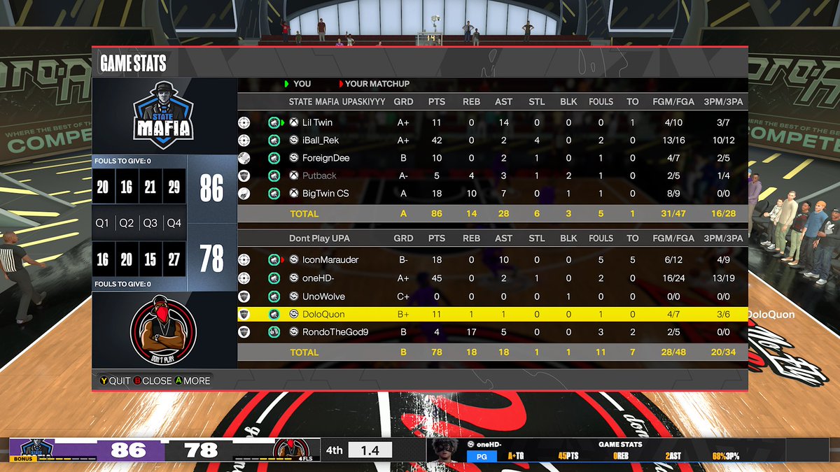 the2ktwins's tweet photo. Ggโs to these teams as we sweep through @HOFLeague2K Overnight
pg:@Luke_mcf
sg:@Reteguiz_
Lock:@392Dee
Pf:@Ben_Thomas2x
C:@the2ktwins
#postdraft #szn8
@youFamousEnough @2kCompGames https://t.co/RQ4JLx4i1C