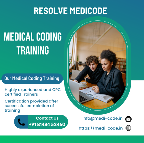 ResolveMedicode's tweet image. We are honored as one of the Best medical coding schools online for our friendly service and guidance. Many of them are benefitted by our training. 
medi-code.in/training/medic…
#MedicalCodingCourse #MedicalCodingTraining #MedicalCodingInstitute
