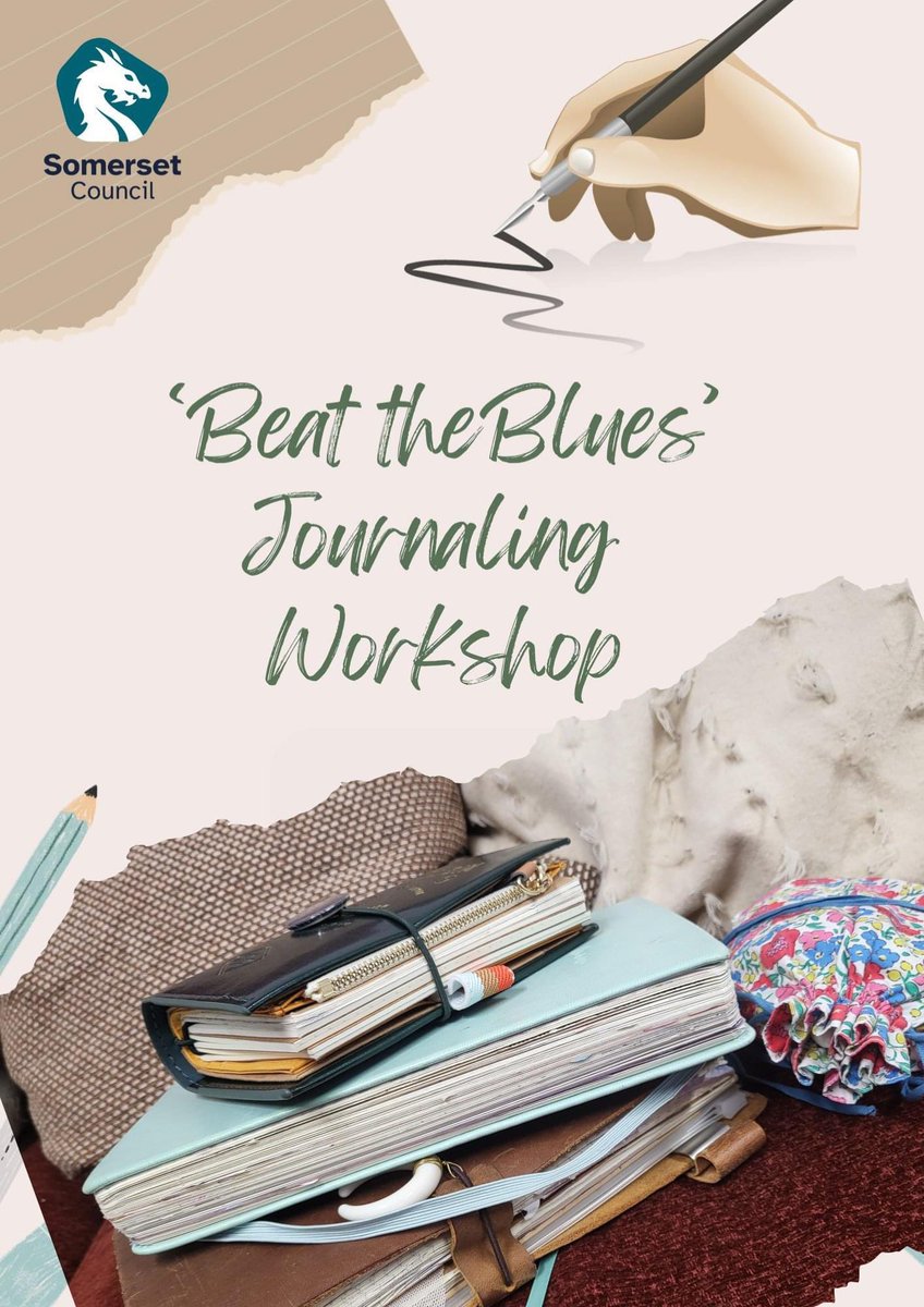nathyc1972's tweet image. ⬇️CHECK THIS OUT⬇️

#BurnhamLibrary @SomersetLib are launching their free journaling workshop beginning Monday 15th January 10.30 to 11.30

Bring a notebook and a pen and we&apos;ll help you start your journaling journey!

Email bhmlib@somerset.gov.uk to book your place 📓📔📝