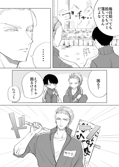 学年No1ヤンキー×優等生の日常②

#創作BL 