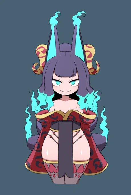 サブキャラクター「夕闇」の設定画です。#SEQUELthirst 