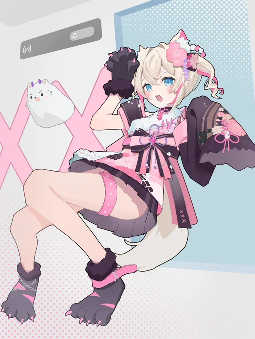 #FWMCpixTwintail mococo is perfect Bau bau! 
