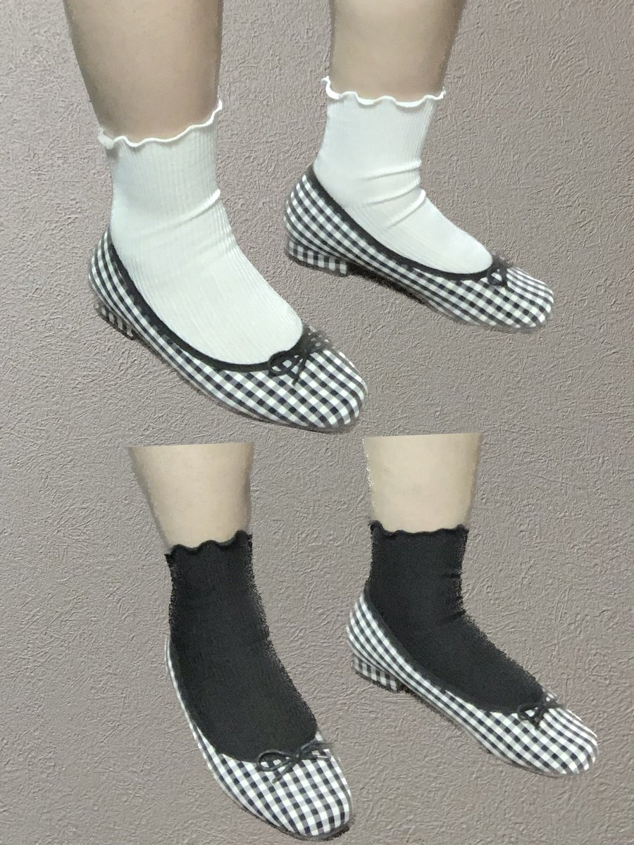 putipura_minion's tweet photo. みずち氏とななえ氏の見に行ってきた〜🦓
服は欲しかったやつどれも残念無念のサイズ合わじ…😭
なので靴下いっぱいお買い上げ😍パンプスに合わせる靴下探してたからホントありがたし🥹履き口ムチムチしないしいい丈感✨
あとはみずち氏のローファー注文したから楽しみ👞
#しまむら
#lapocia
#rivietta https://t.co/008w78y0tT
