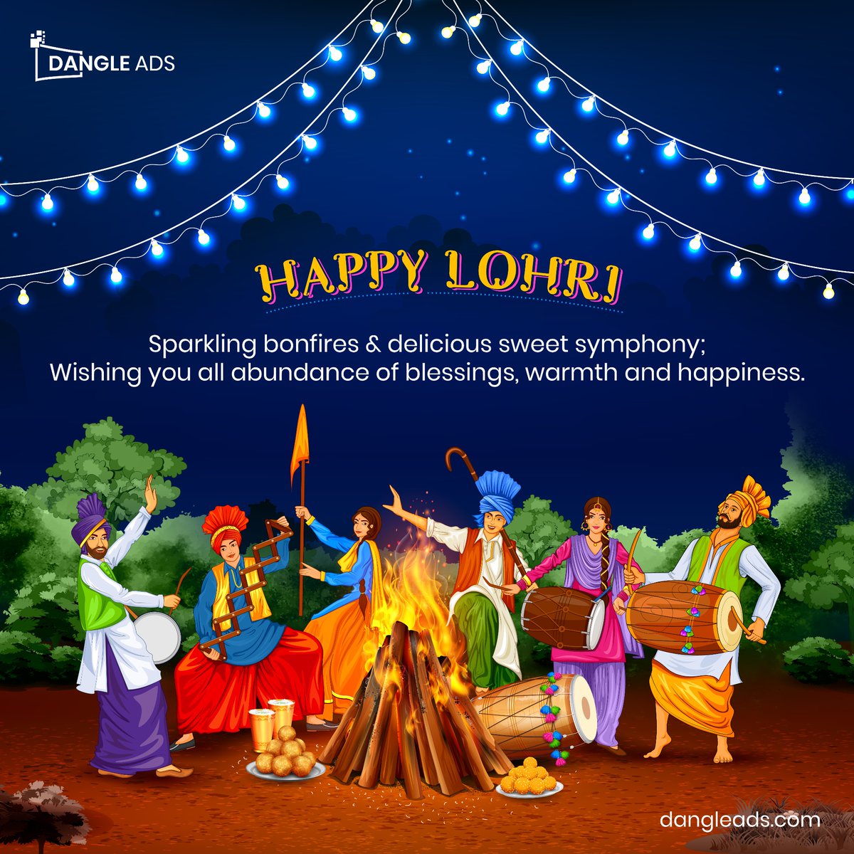 May the fire of Lohri burn away all your worries and bring in the light of joy and prosperity.🔥 

Wishing you all a blessed & happy lohri!✨

#lohri #happylohri #blessings #indianfestivals #indianholiday #cultural #heritage #festiveseason #bonfire