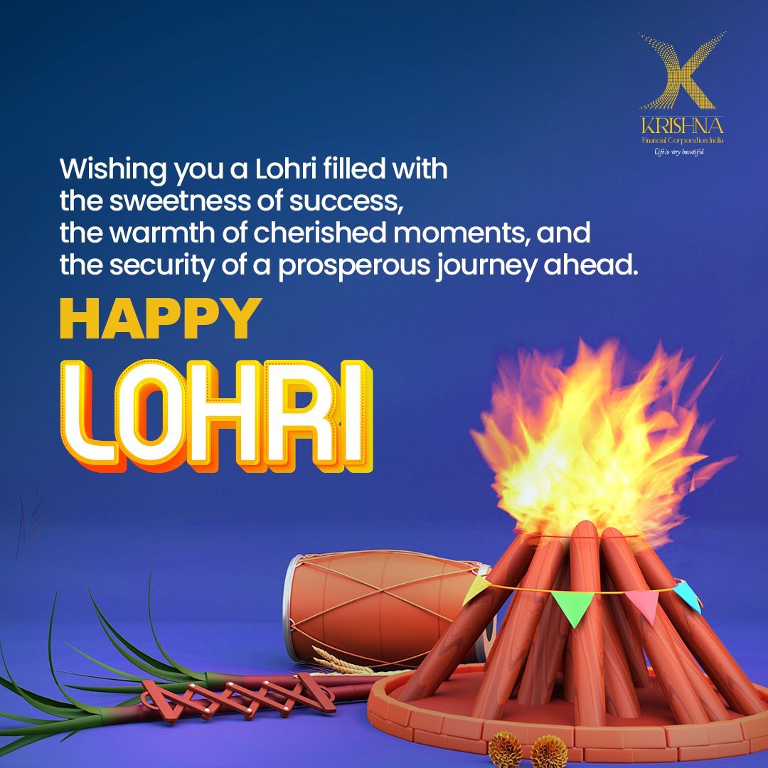 Happy Lohri.
#krishnafinancialcorporation 
#insurancejarurihai 
#insuranceplanning 
#peaceofmind 
#bninetworking 
#SecureYourFuture 
#UnlimitedIncome 
#financialplanning 
#HappyLohri2024