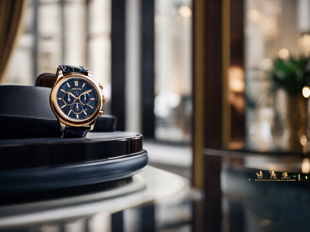 aiBildAgentur's tweet photo. Elevate your style with precision and opulence. Introducing our luxury timepiece – a masterpiece of craftsmanship. Admire the intricate details in a sumptuous setting where sophistication meets design. 🕰️✨ #TimelessElegance #LuxuryWatches #HorologicalExcellence #CraftedPrecision https://t.co/xKjuf1fVrV