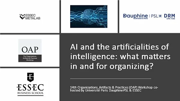 WorkshopOAP's tweet photo. π‘Do not forget to send us your abstracts! The CFP of the 14th OAP workshop is online: https://t.co/nIhJLJrVMm Papers about more general OAP topics are also welcome! #Artificiality #Intelligence #Organizing #Ontologies #Ontogenesis @DrmDauphine @psl_univ @essec @Paris_Dauphine https://t.co/6g8kpkrLpT