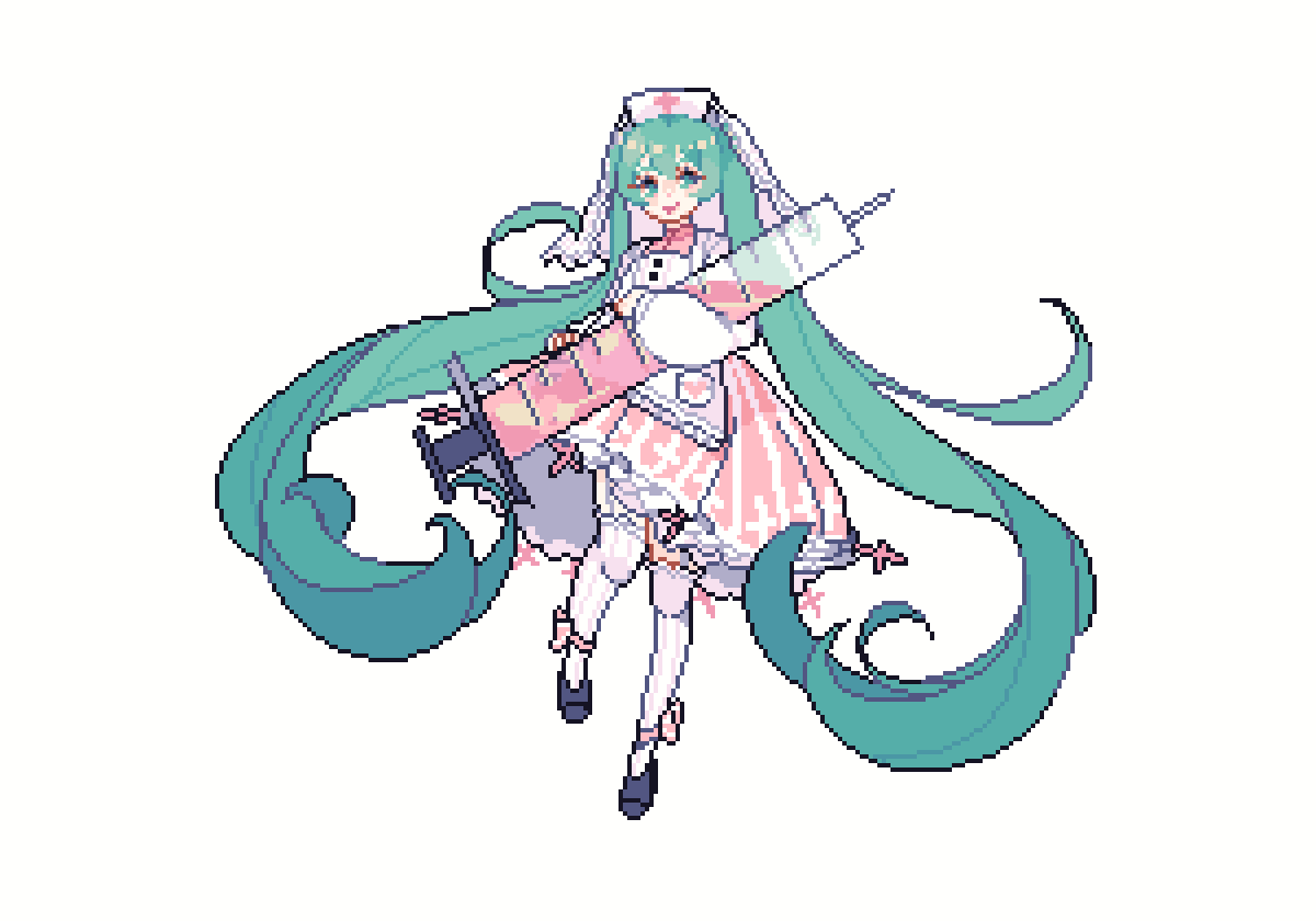 初音ミク 「digging into the miku archives 」|finchのイラスト