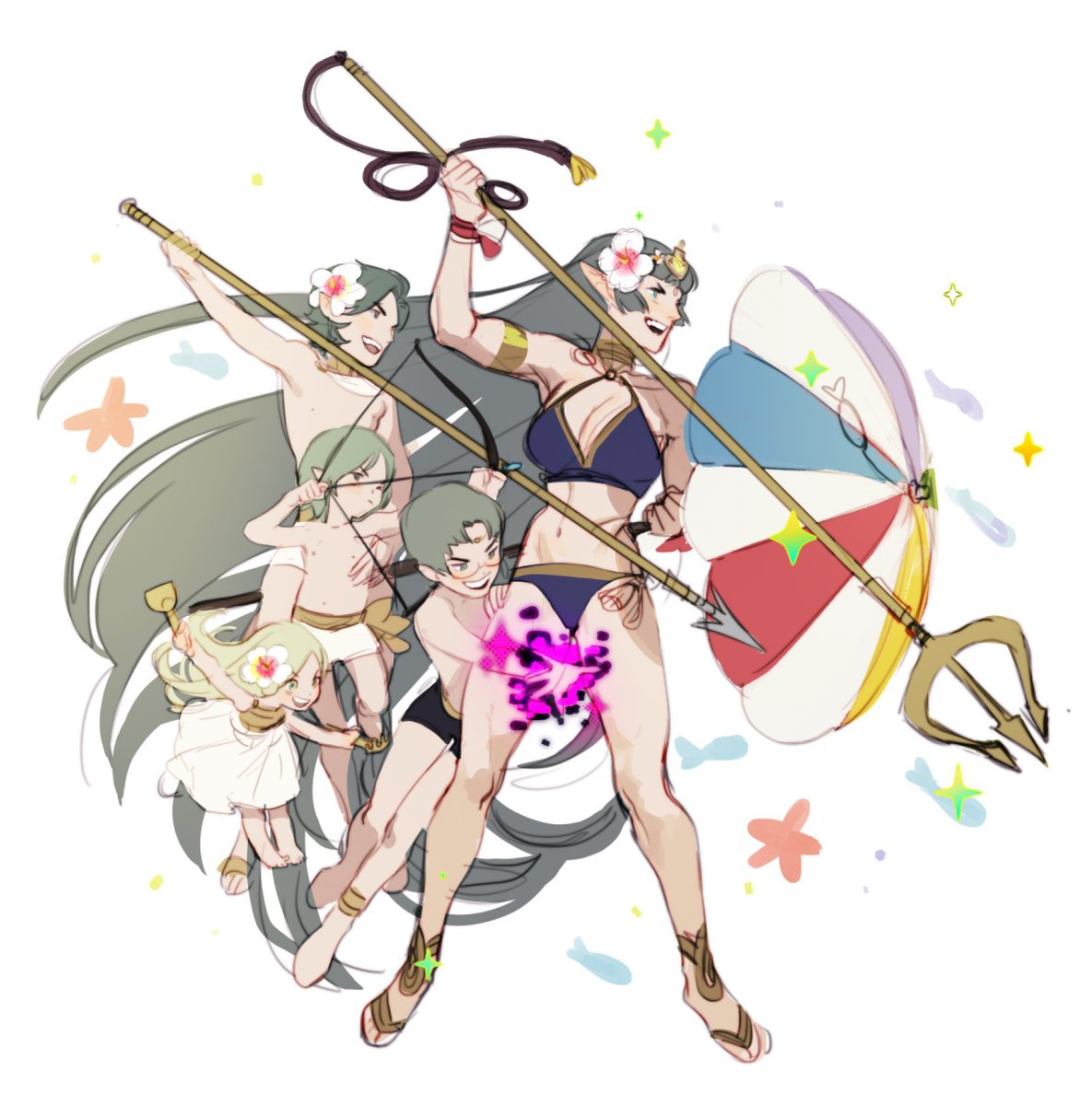 「ah, easy. That'd be Sothis. I don't thin」|Evaaaaのイラスト
