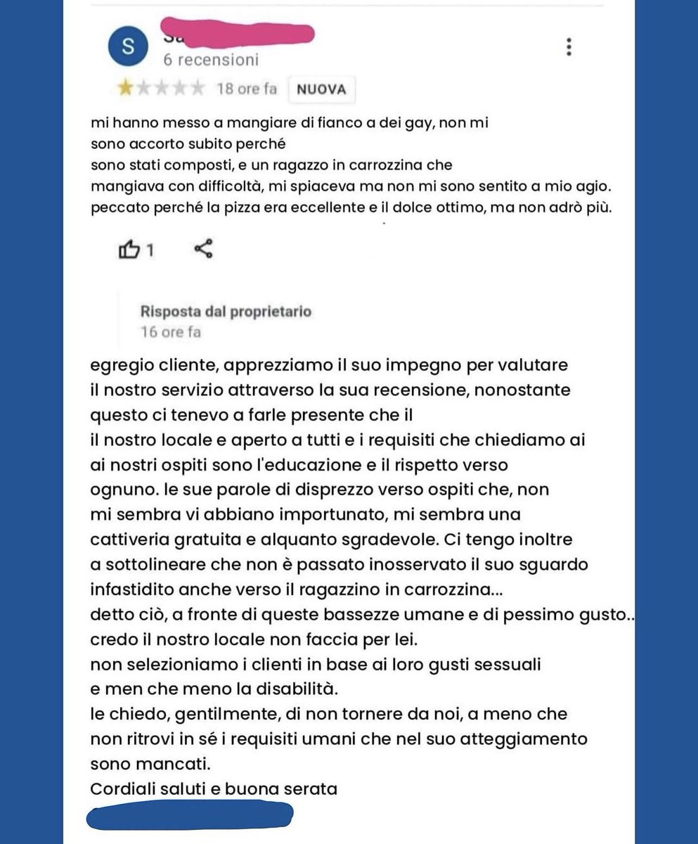 stanzaselvaggia's tweet image. A proposito di marketing e buone azioni. L’eroina del giorno (ieri) è stata questa Giovanna Pedretti, titolare di una pizzeria di Sant'Angelo Lodigiano. La signora promuove l’iniziativa “pizza sospesa” a favore di disabili in accordo con una associazione. Bene, diventa un’eroina…